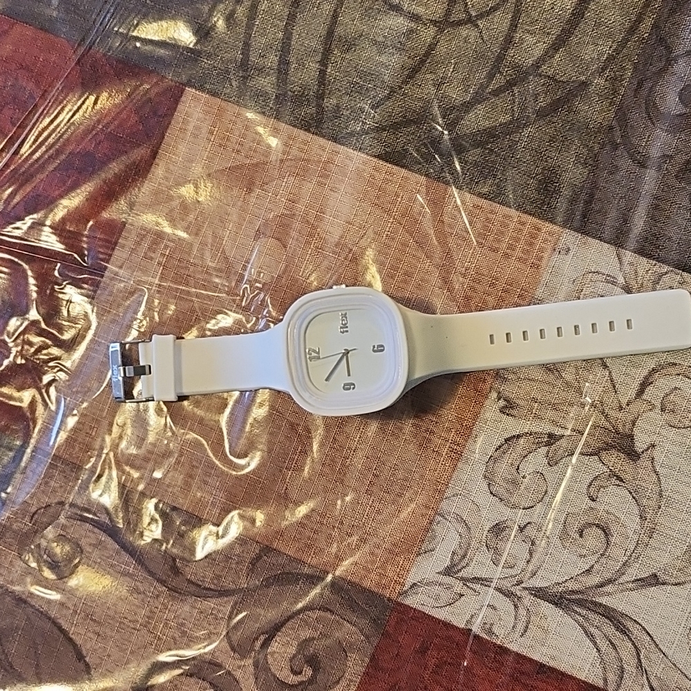 Used white Flex watch